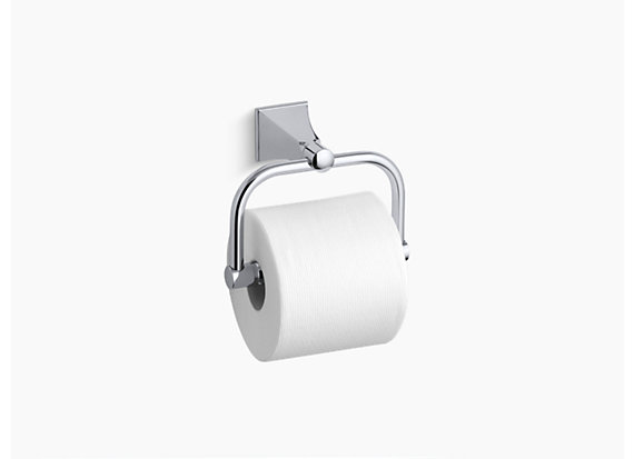 BA606 Designers Impressions 600 Series Polished Chrome Toilet/Tissue Holder 